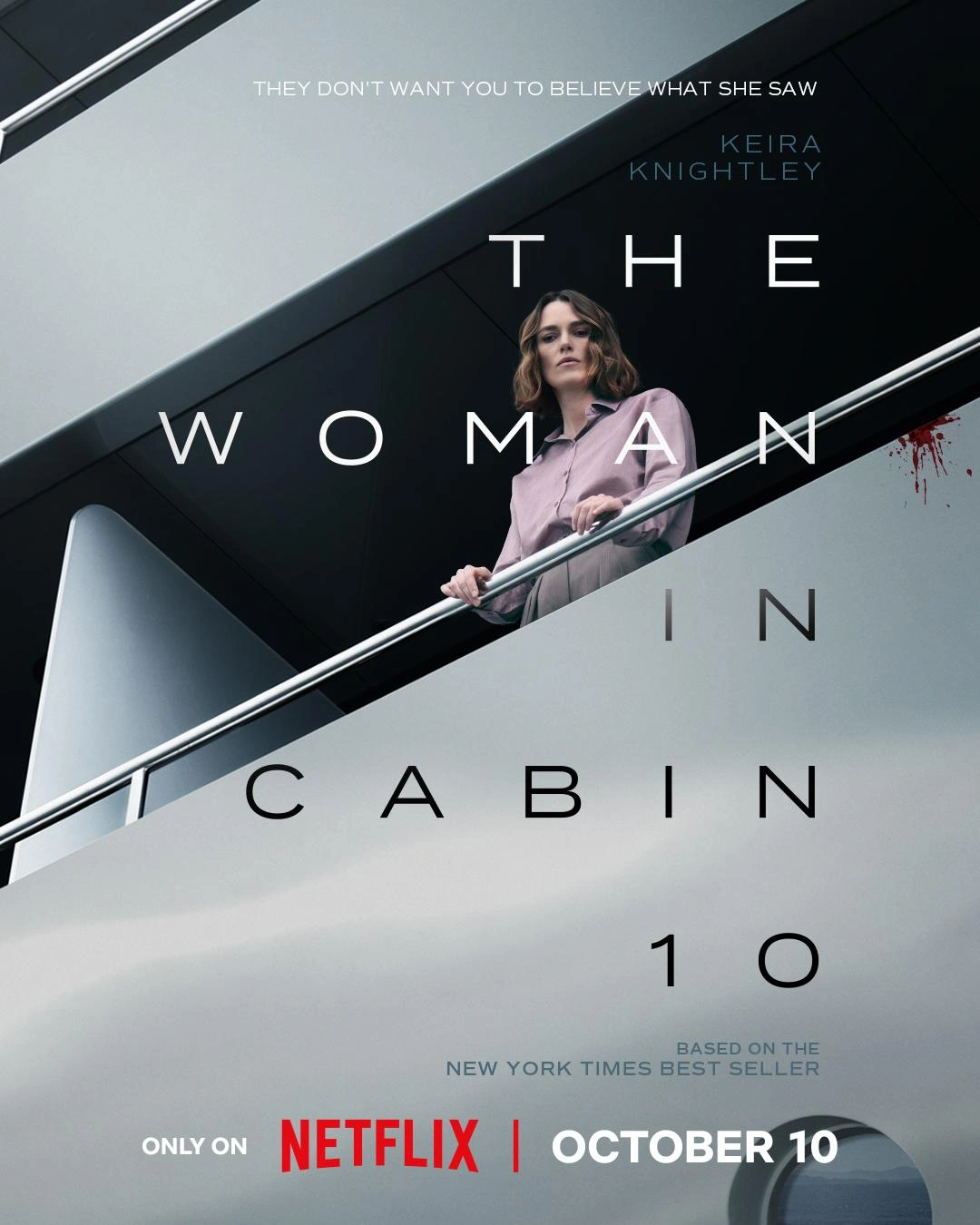 The Woman in Cabin 10 - film review