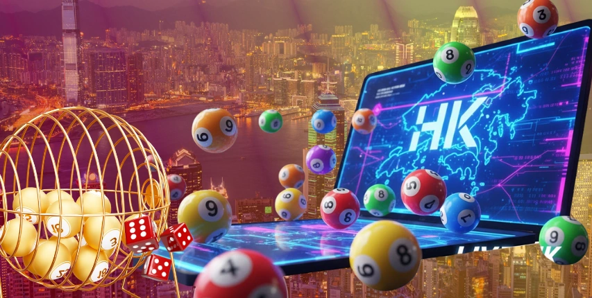 random images of hk lotto balls with different colors.